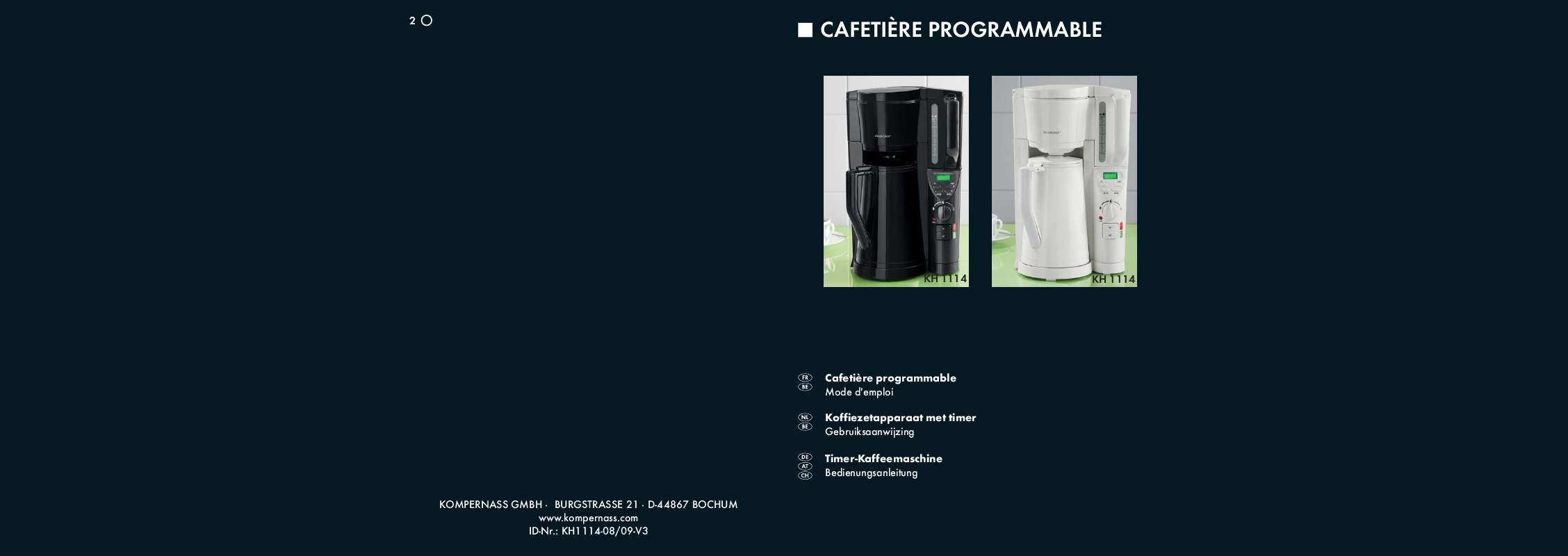 Machine A Cafe Silvercrest Mode D Emploi